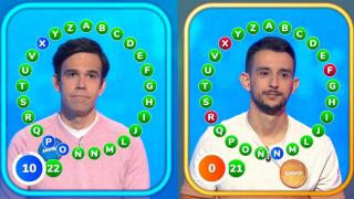 Javier Alonso y David Trigo, los concursantes actuales de 'Pasapalabra'.