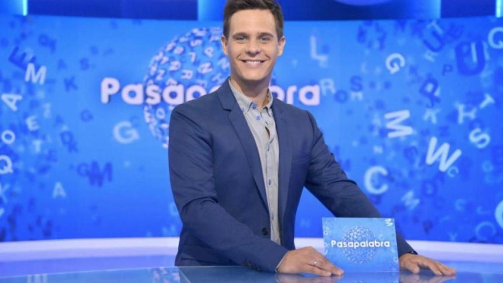 Chistian Gálvez presentó 'Pasapalabra' en Telecinco.