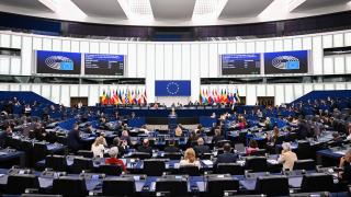 Sesión plenaria del Parlamento Europeo, en Estrasburgo (Francia).