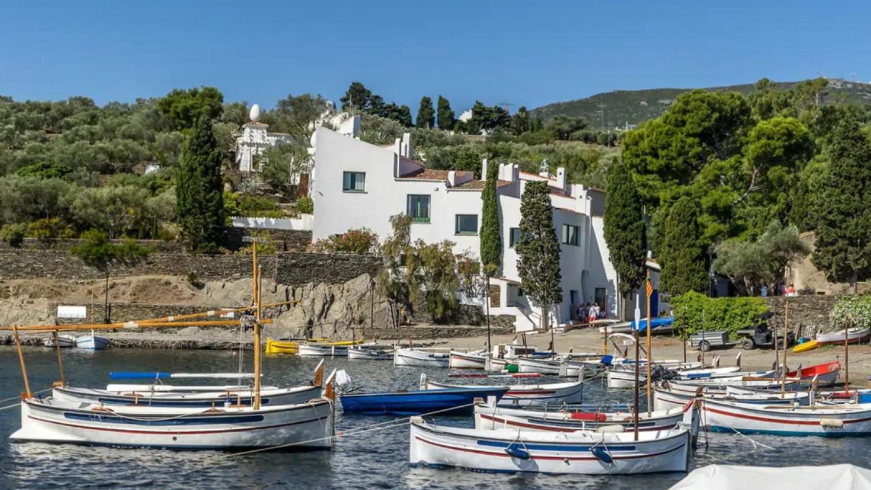 La casa donde vivió Dalí en Cadaqués, Girona.