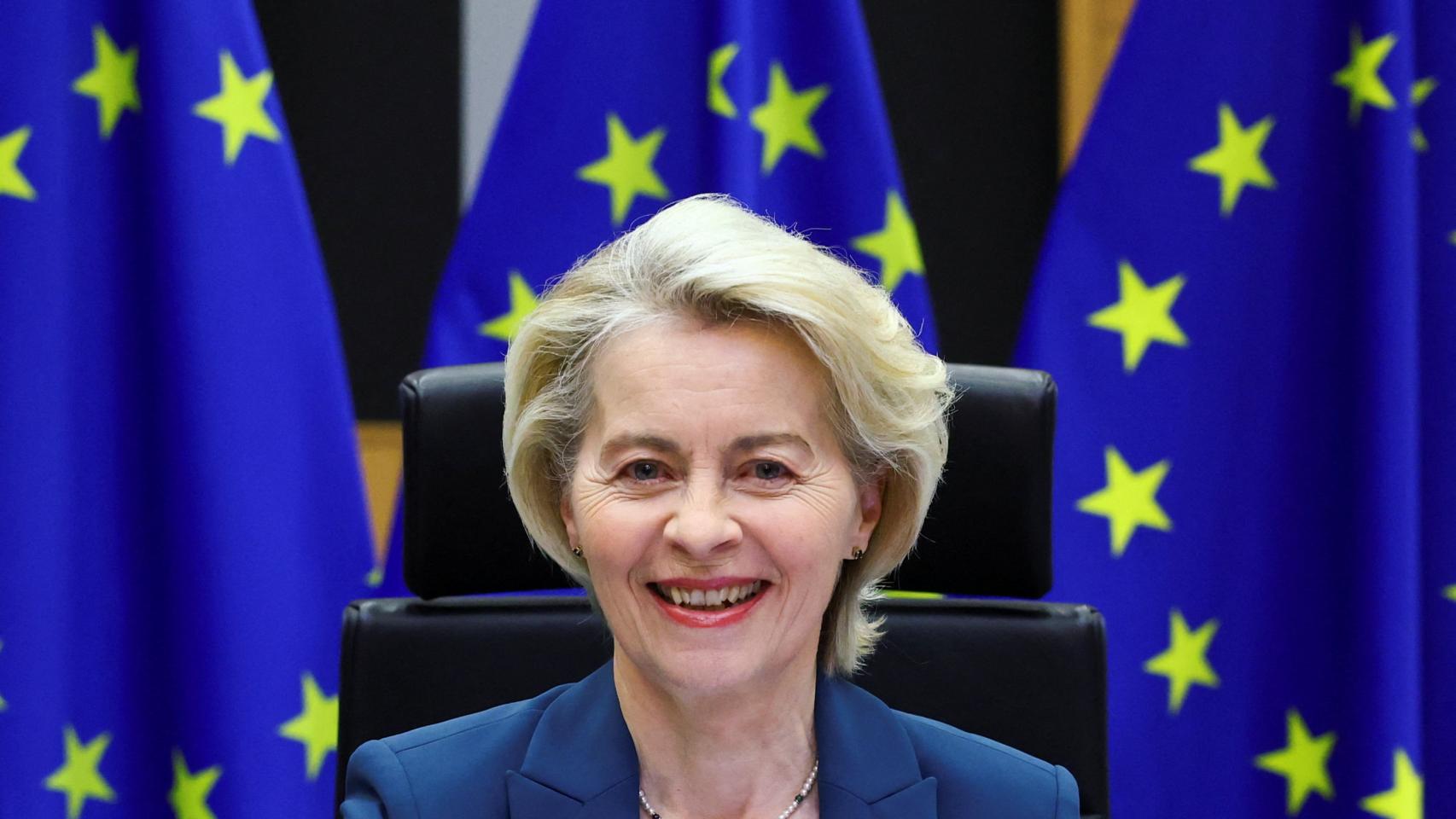 La presidenta de la Comisión Europea, Ursula von der Leyen. 