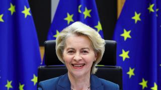 La presidenta de la Comisión Europea, Ursula von der Leyen. 