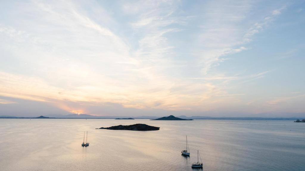 Atardecer en el Mar Menor