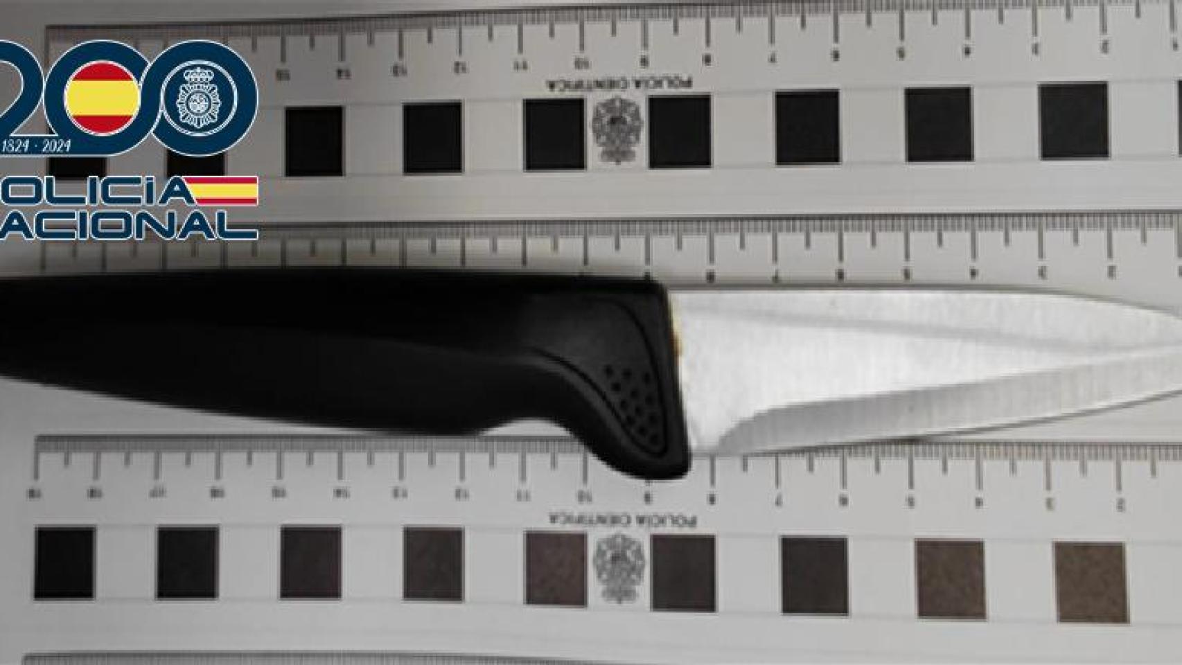 El cuchillo.