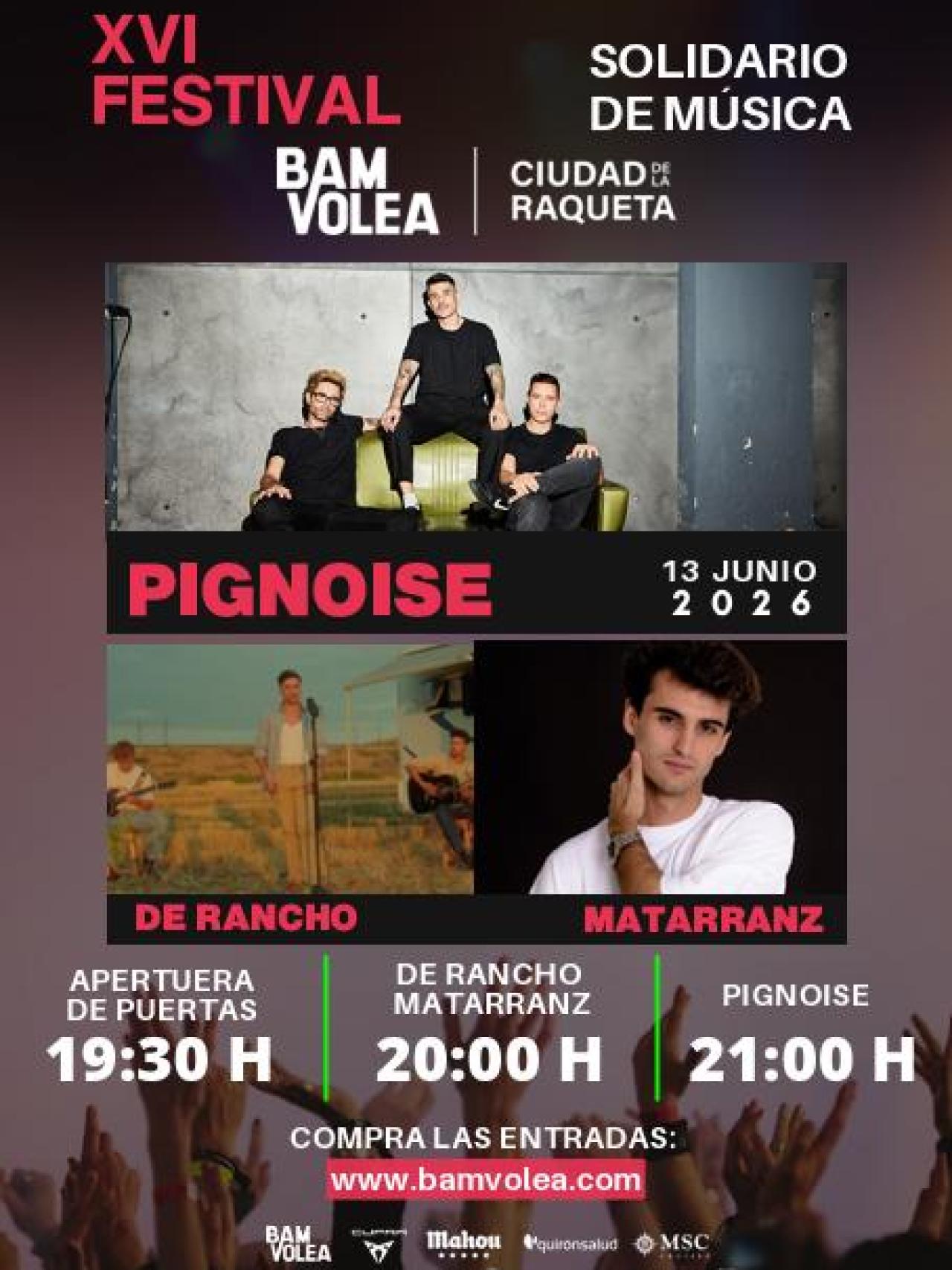 El cartel del 13 de junio.