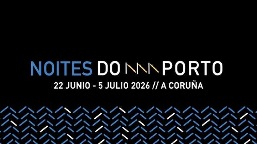 Cartel de la edición de 2026 del Festival Noites do Porto