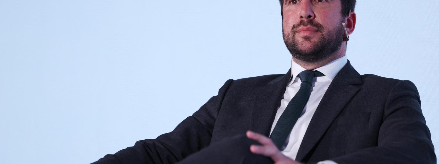 Enrique Riquelme, presidente del Grupo Cox, en un foro económico.