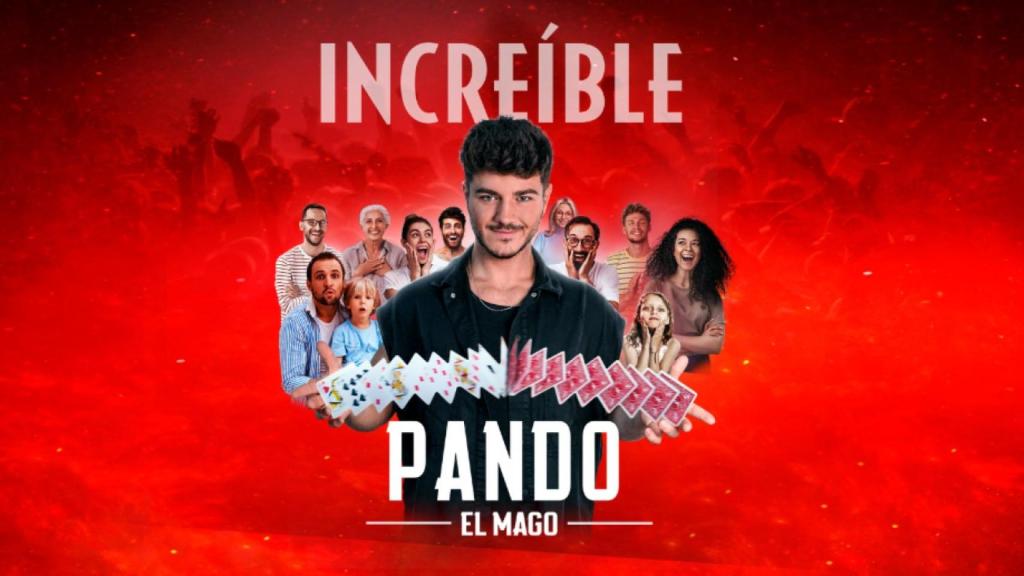 Pando El Mago presentará en Vigo su show de magia 'Increíble'