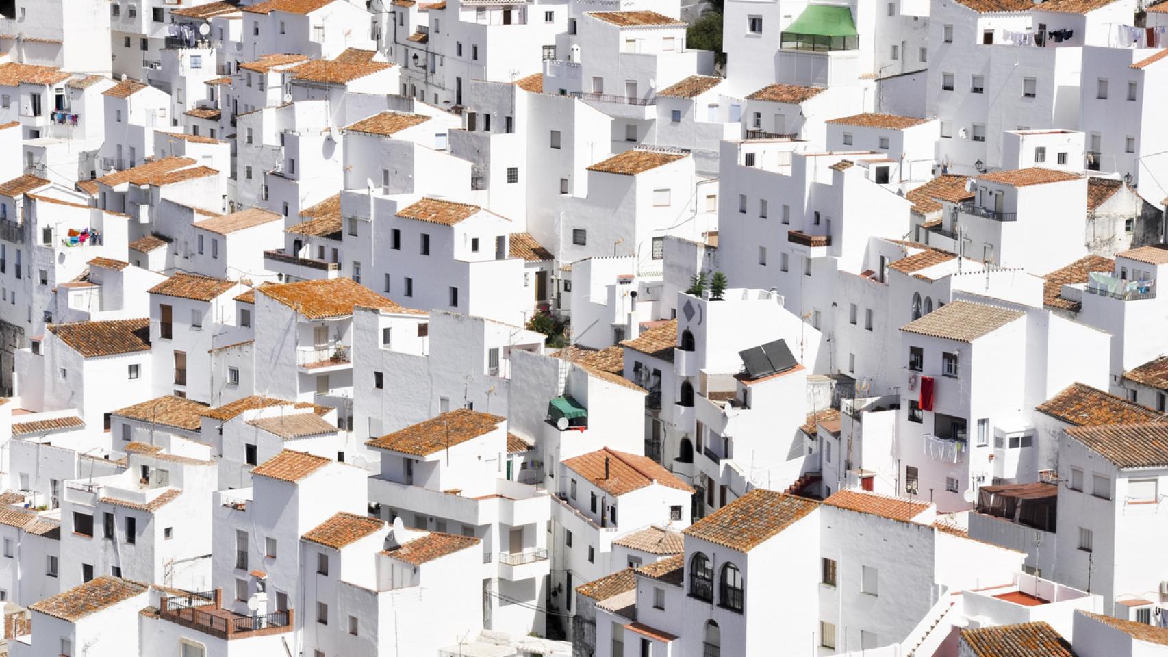 Casares, uno de los pueblos más bonitos de España.