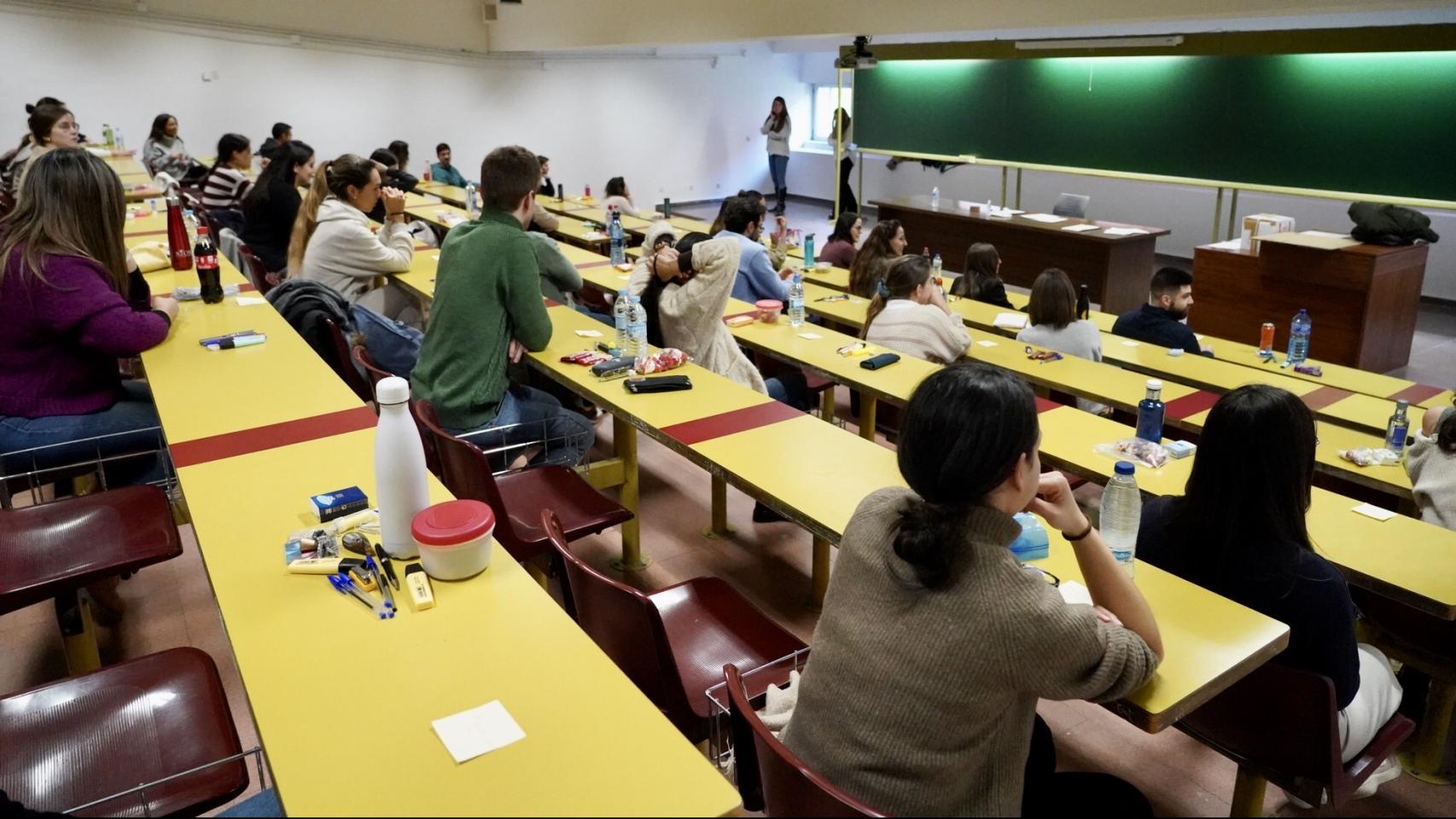 Un examen de oposiciones en Valladolid