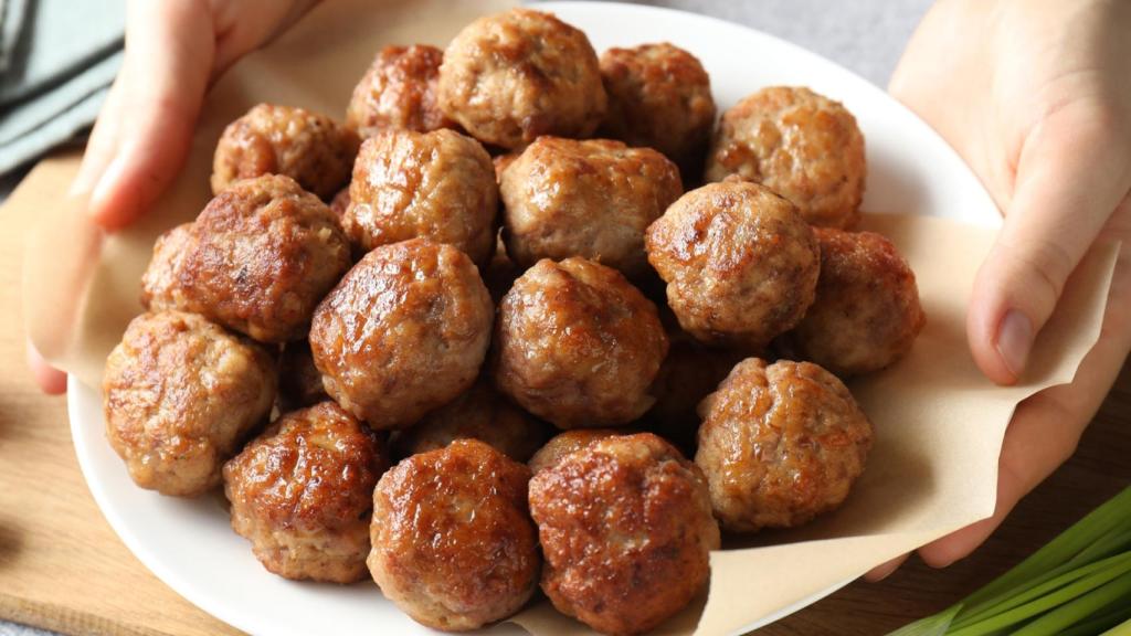 Plato de albóndigas