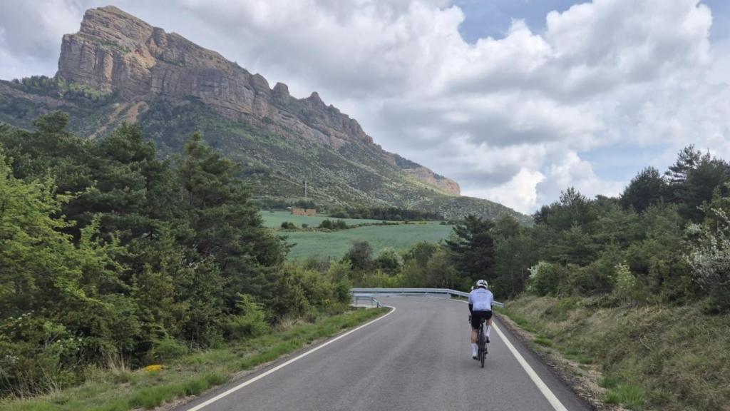 Un ciclista.