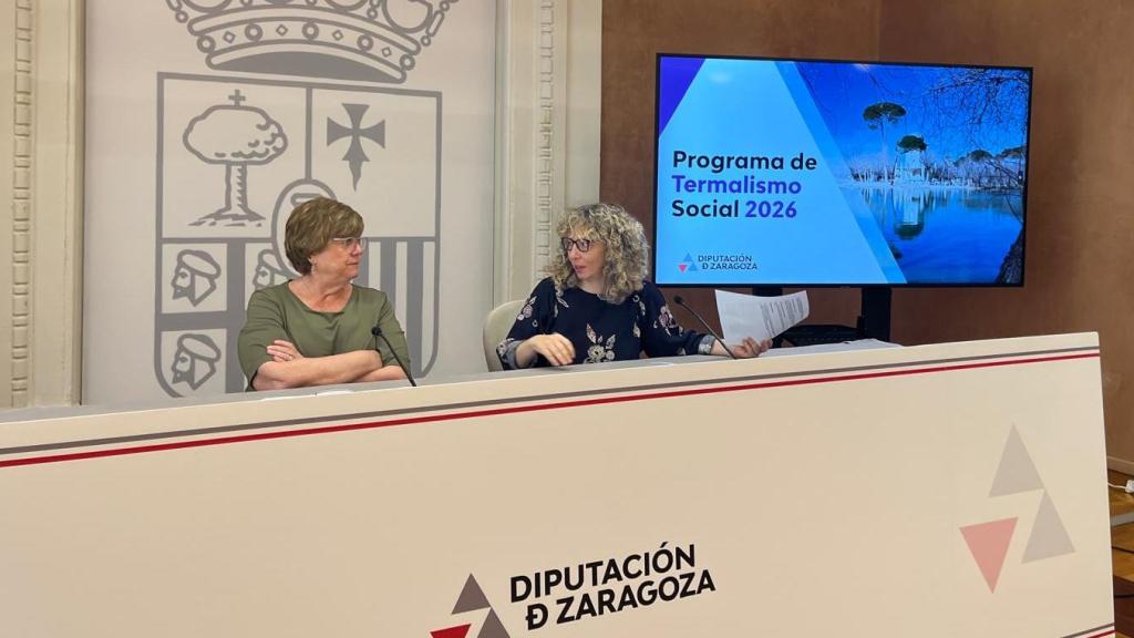 Presentación del programa de termalismo social.