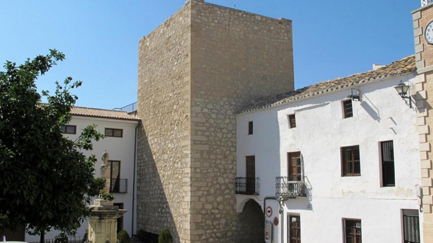 Una calle de Jimena.