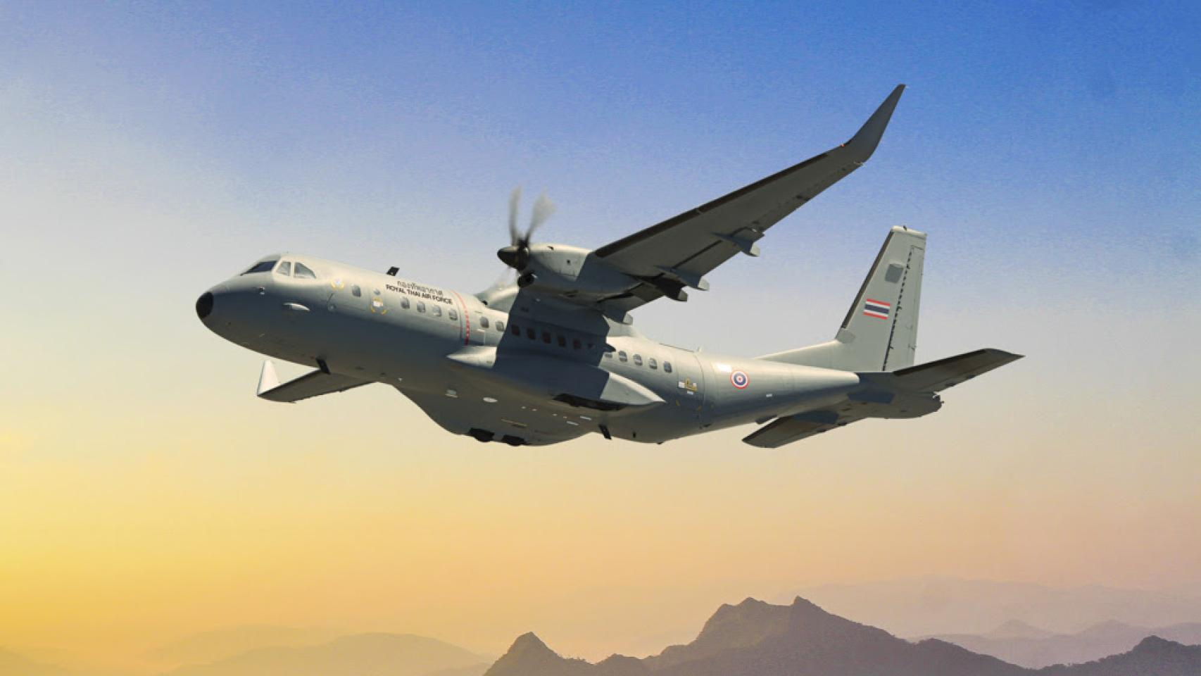 Ilustración de un C295 de Tailandia