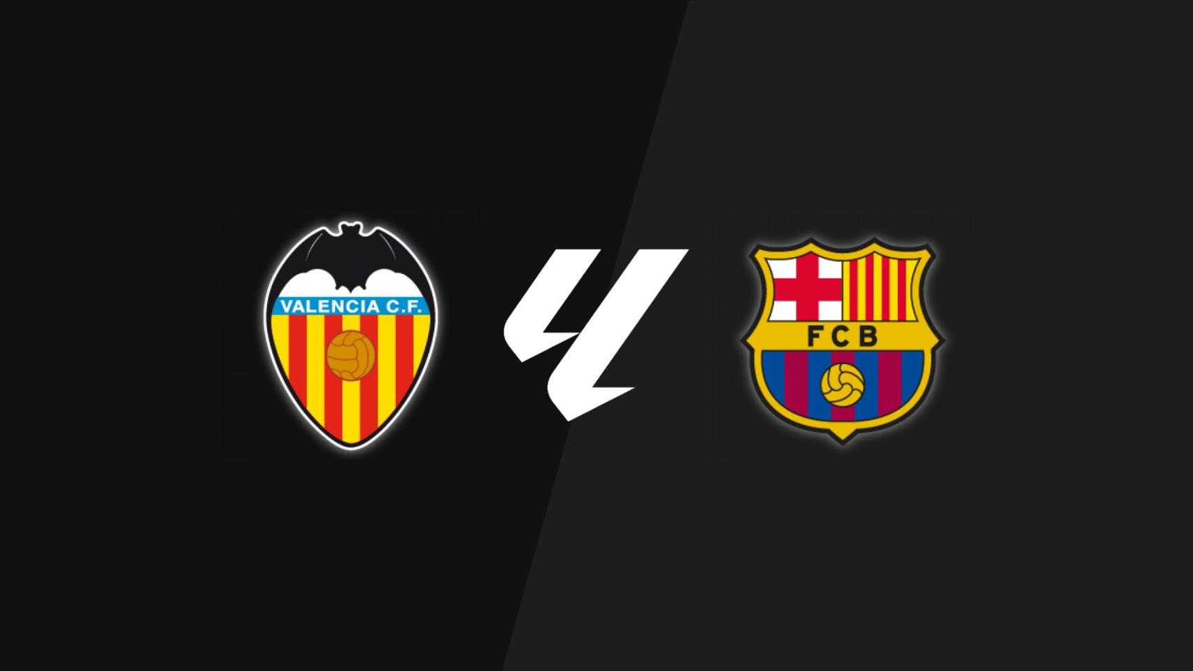 Valencia - FC Barcelona. La Liga.