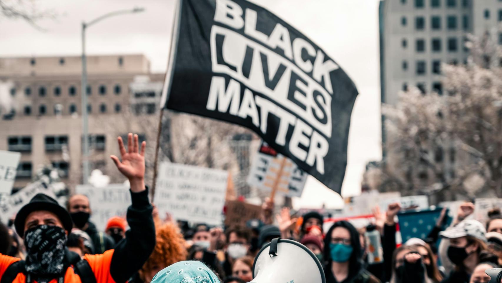 Manifestación del movimiento Black Lives Matter.