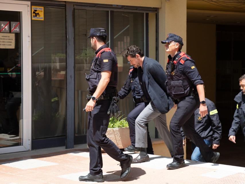 Jonathan Andic, tras ser detenido.