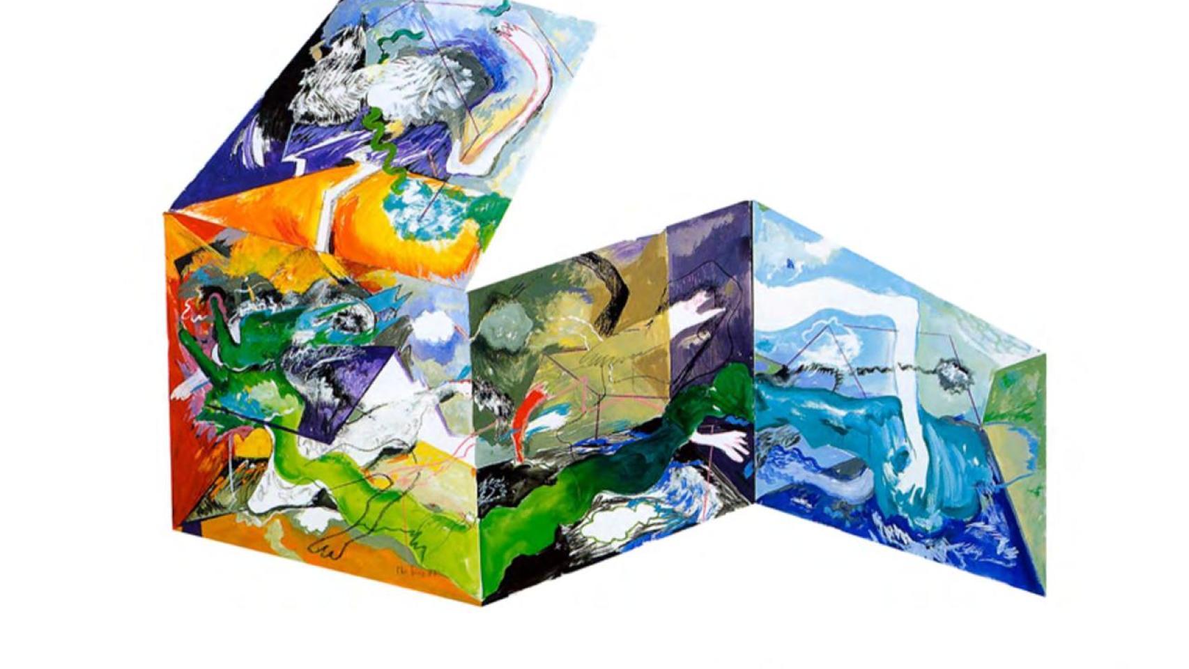 Eloísa Sanz: ' Políptico', 2006. Foto: Palacio de Quintanar