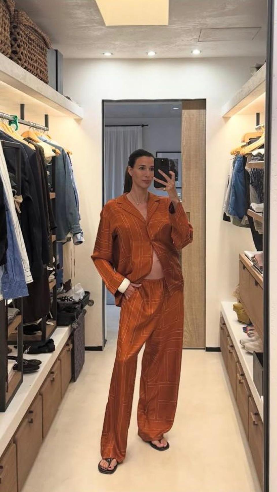 La modelo posando en una imagen de sus redes.
