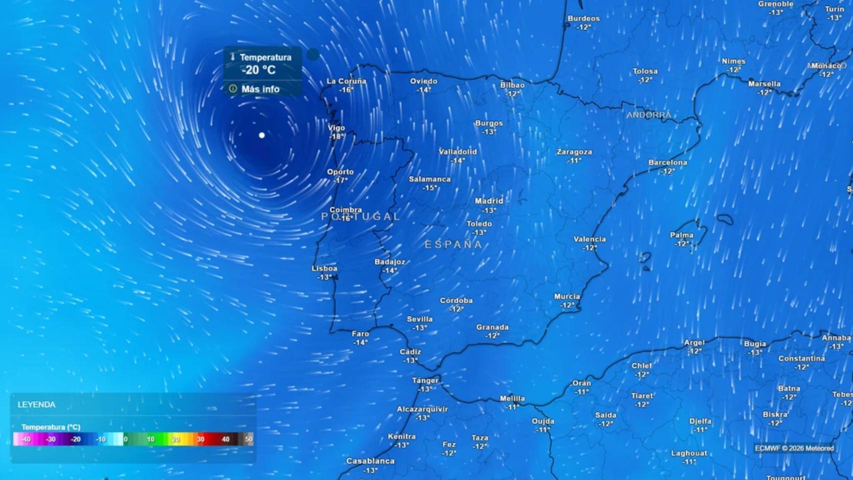 La aproximación de una dana dejará fuertes tormentas en algunos puntos de España.