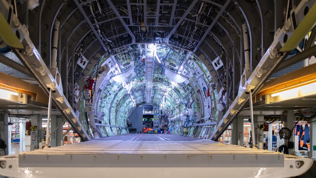 Interior del primer C295 MPA de España