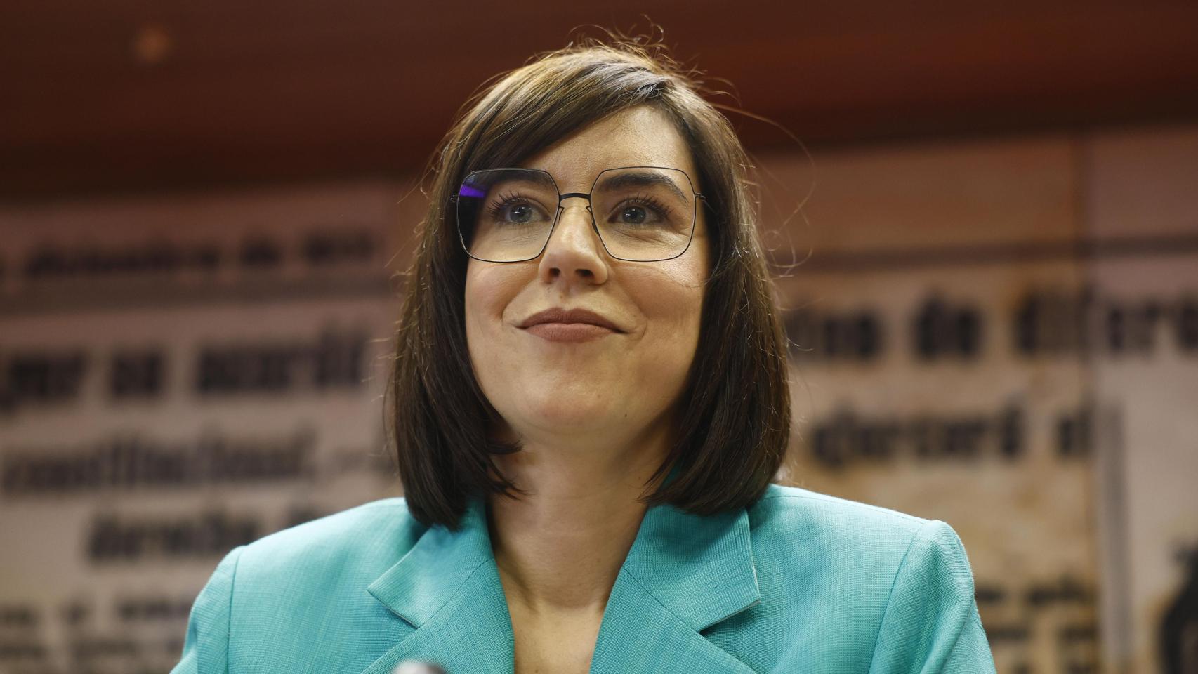 La ministra de Universidades, Diana Morant, este martes en el Senado.