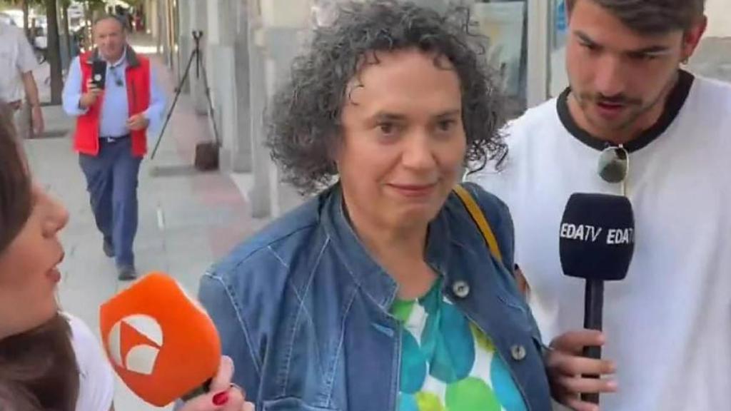 Gertrudis Alcázar, tras la imputación de Zapatero.