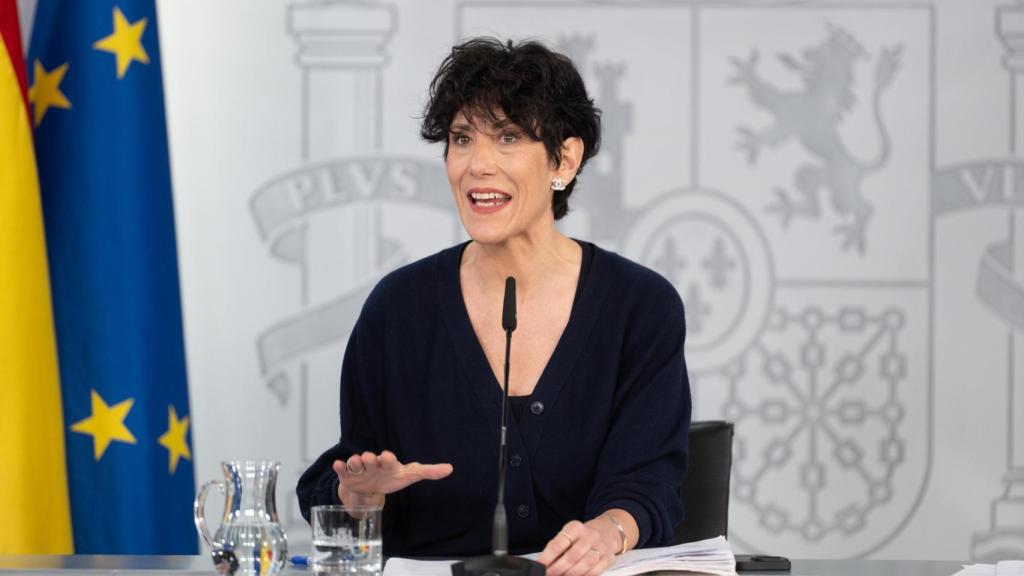 La ministra de Inclusión, Seguridad Social y Migracione, Elma Saiz. Europa Press / Isa Saiz