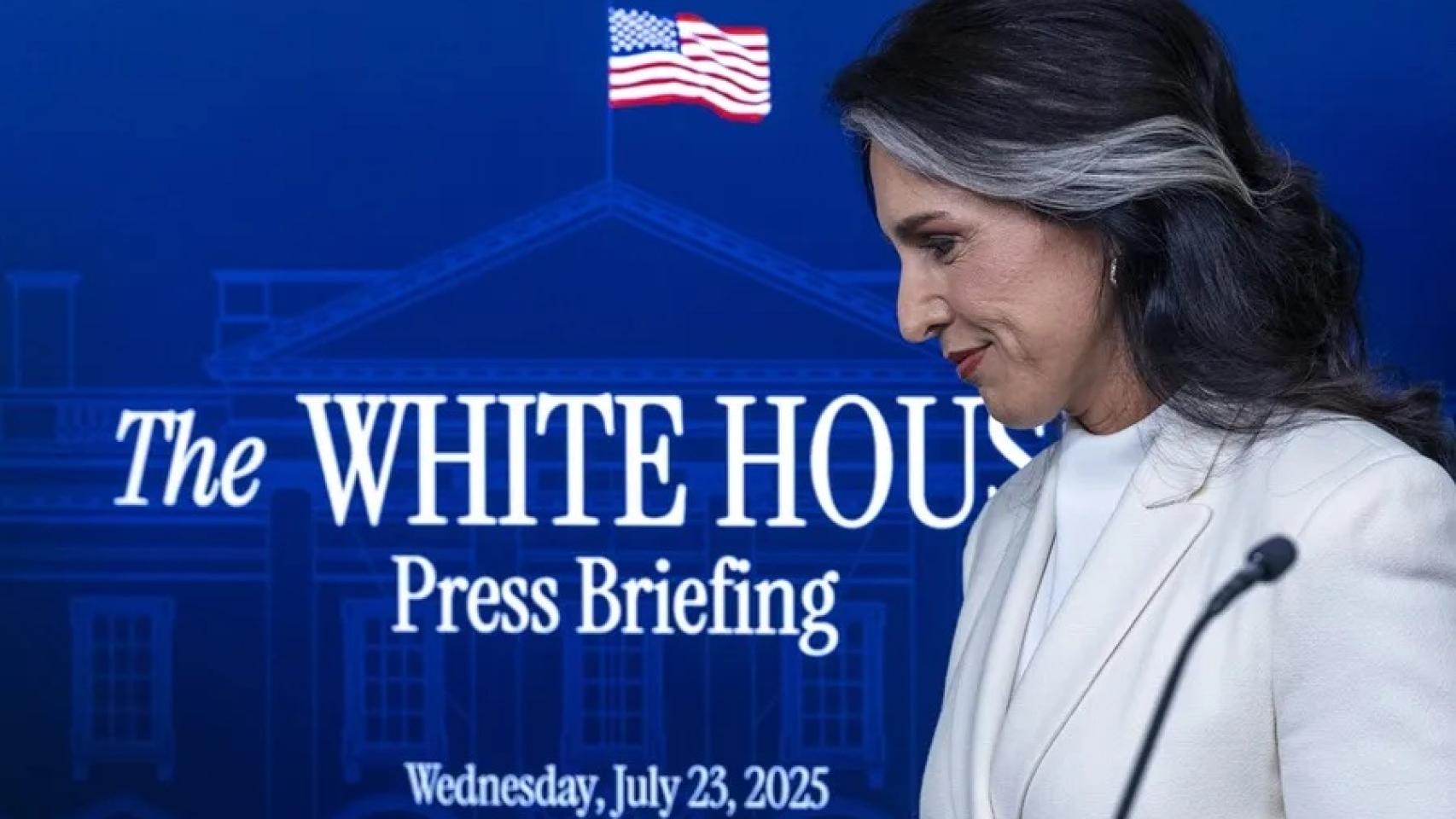 Fotografía de archivo de la directora de Inteligencia Nacional de Estados Unidos, Tulsi Gabbard.