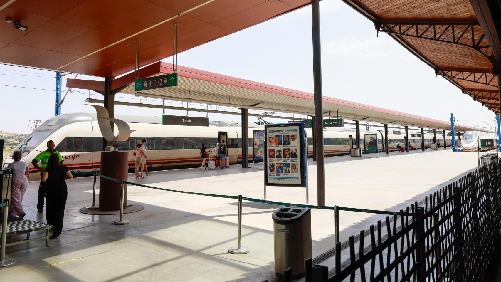 Estación de tren de Santa Bárbara, en Toledo.