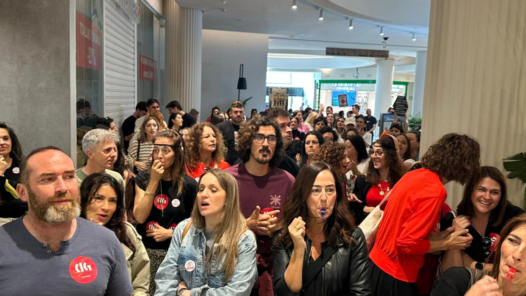 Imagen de una de las concentraciones.