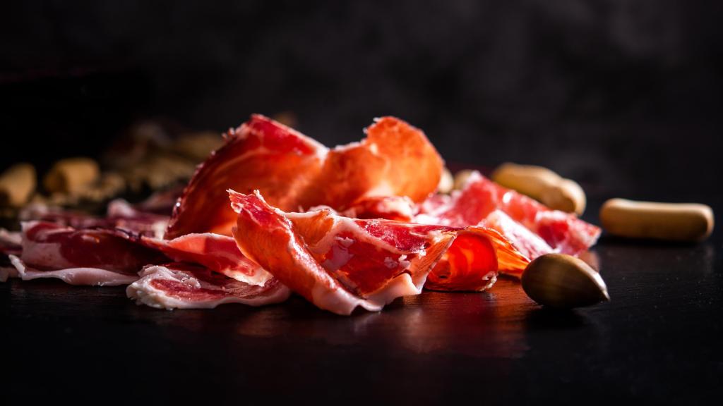 Imagen de archivo de jamón.