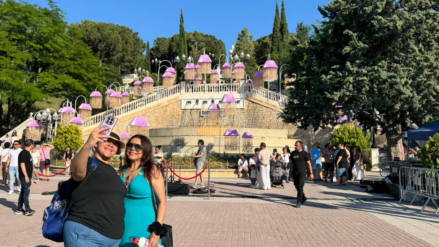 El Parque Grande José Antonio Labordeta disfruta del buen ambiente del Zaragoza Florece 