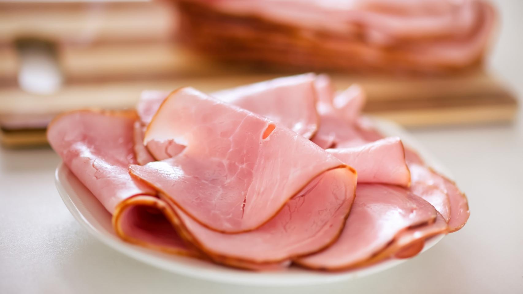 Lonchas de jamón cocido