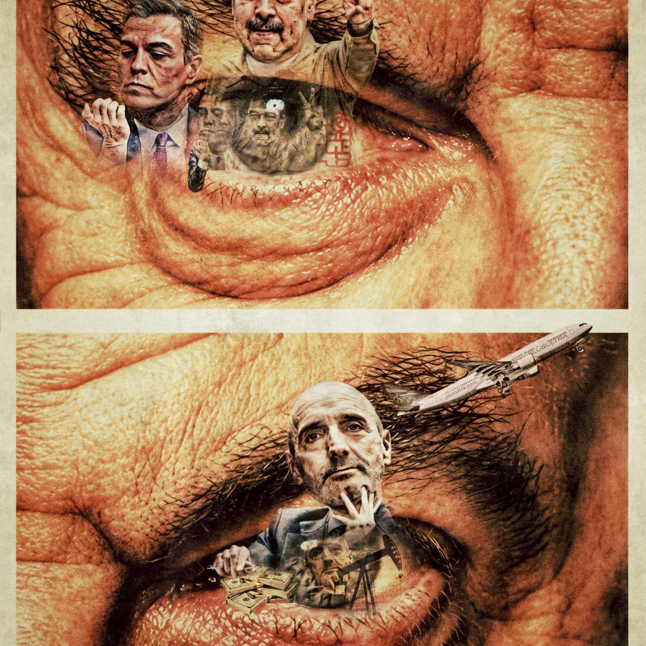 Zapatero en el Jardín de los Senderos que se Bifurcan.