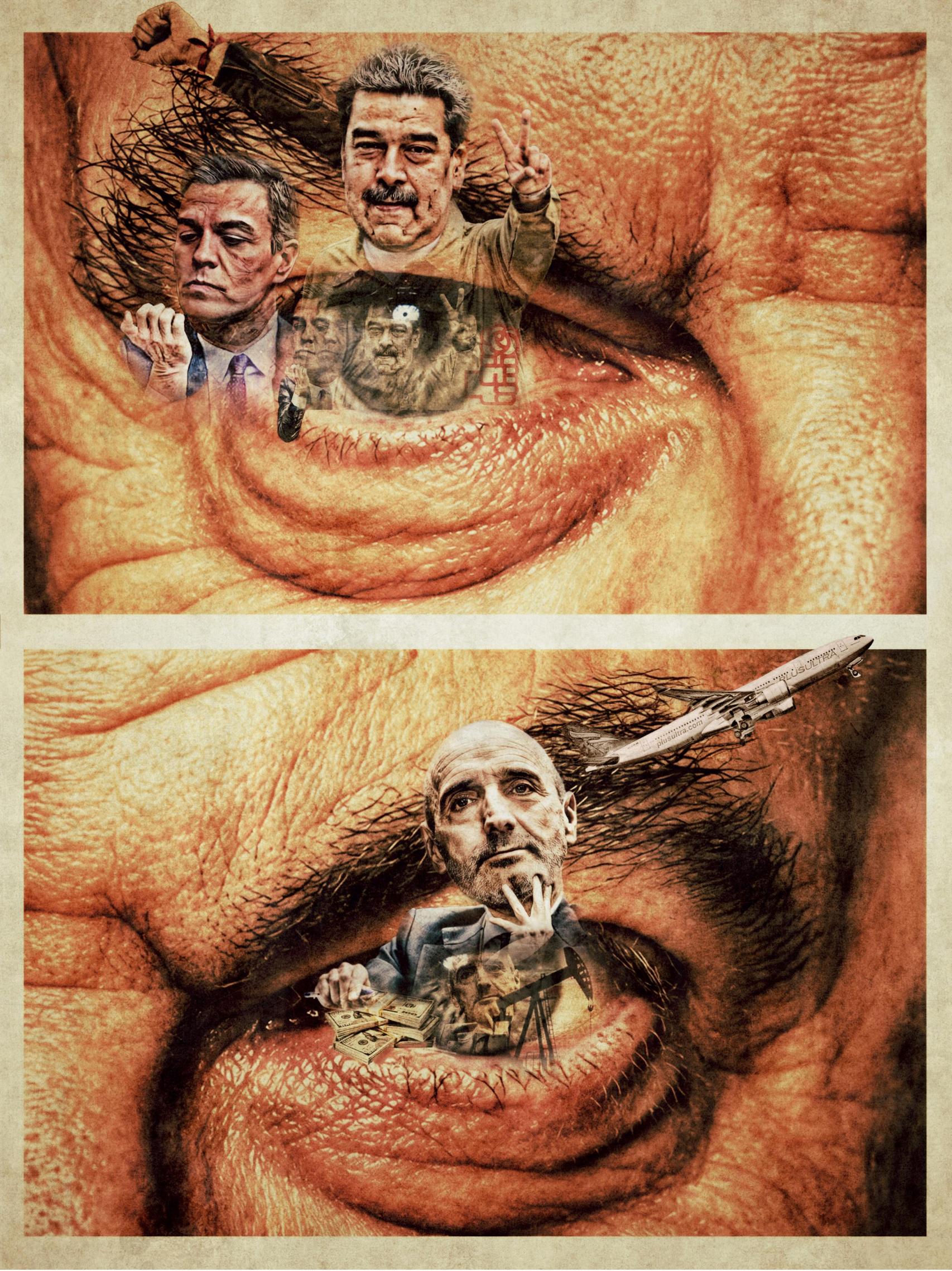 Zapatero en el Jardín de los Senderos que se Bifurcan.