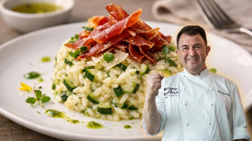 El  chef Martín Berasategui en un montaje de El Español