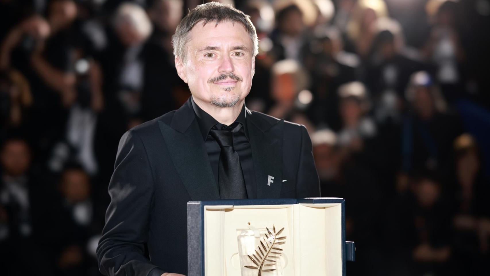 Cristian Mungiu, Palma de Oro del Festival de Cannes. Foto: EFE/EPA/CLEMENS BILAN.