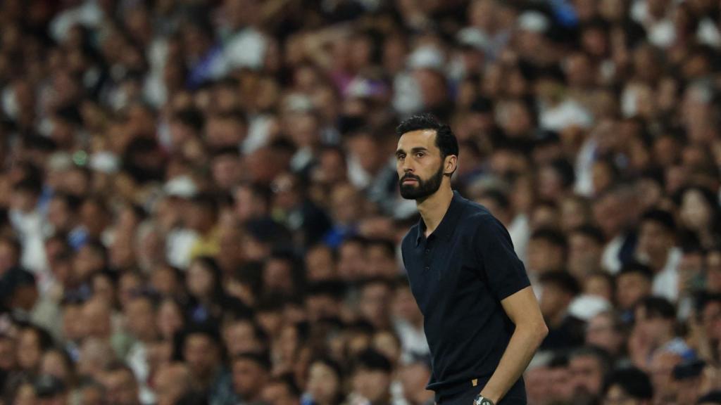Álvaro Arbeloa, durante el partido contra el Athletic Club.