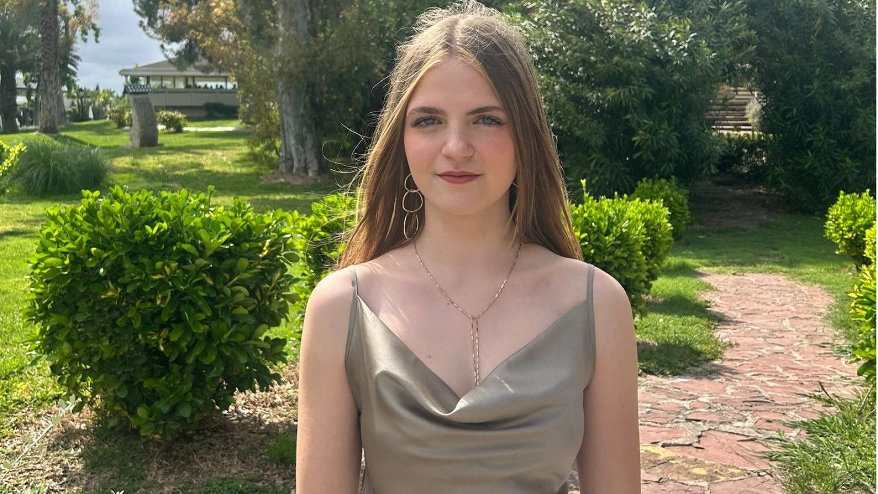 María Martino, la mejor estudiante de la PAU 2025 en Valencia. EE
