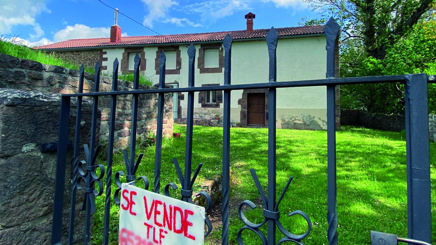 Una vivienda en venta en el municipio palentino de Valberzoso