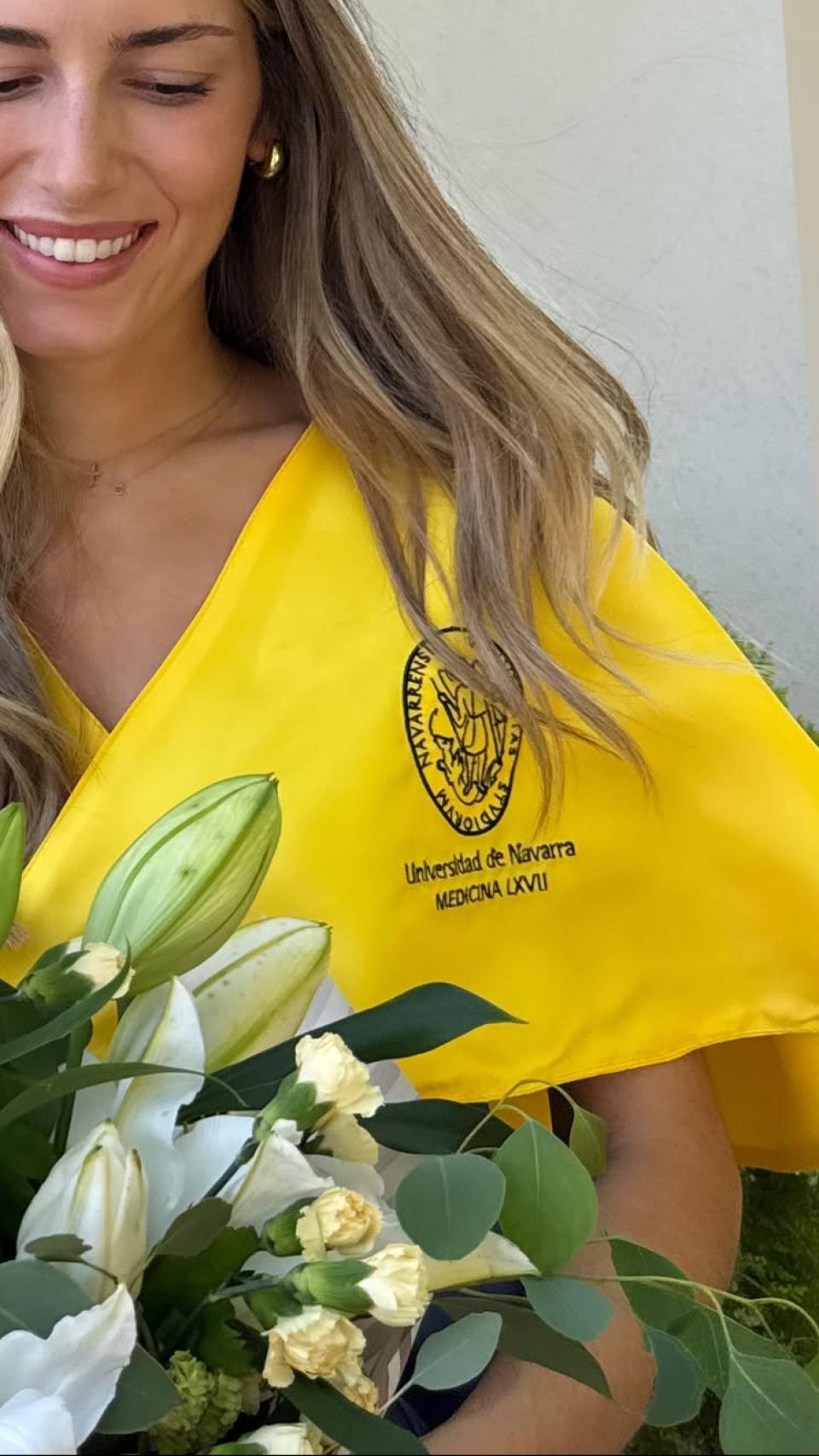 Daniela, hija de Luis Figo y Helen Svedin, se licenció en Medicina.