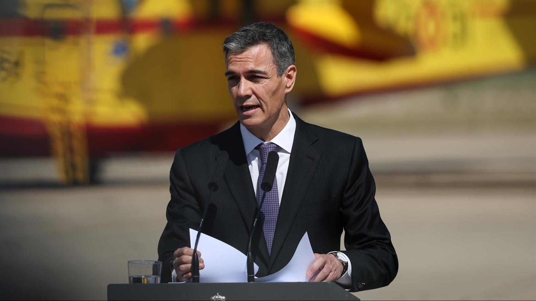 El presidente del Gobierno, Pedro Sánchez.