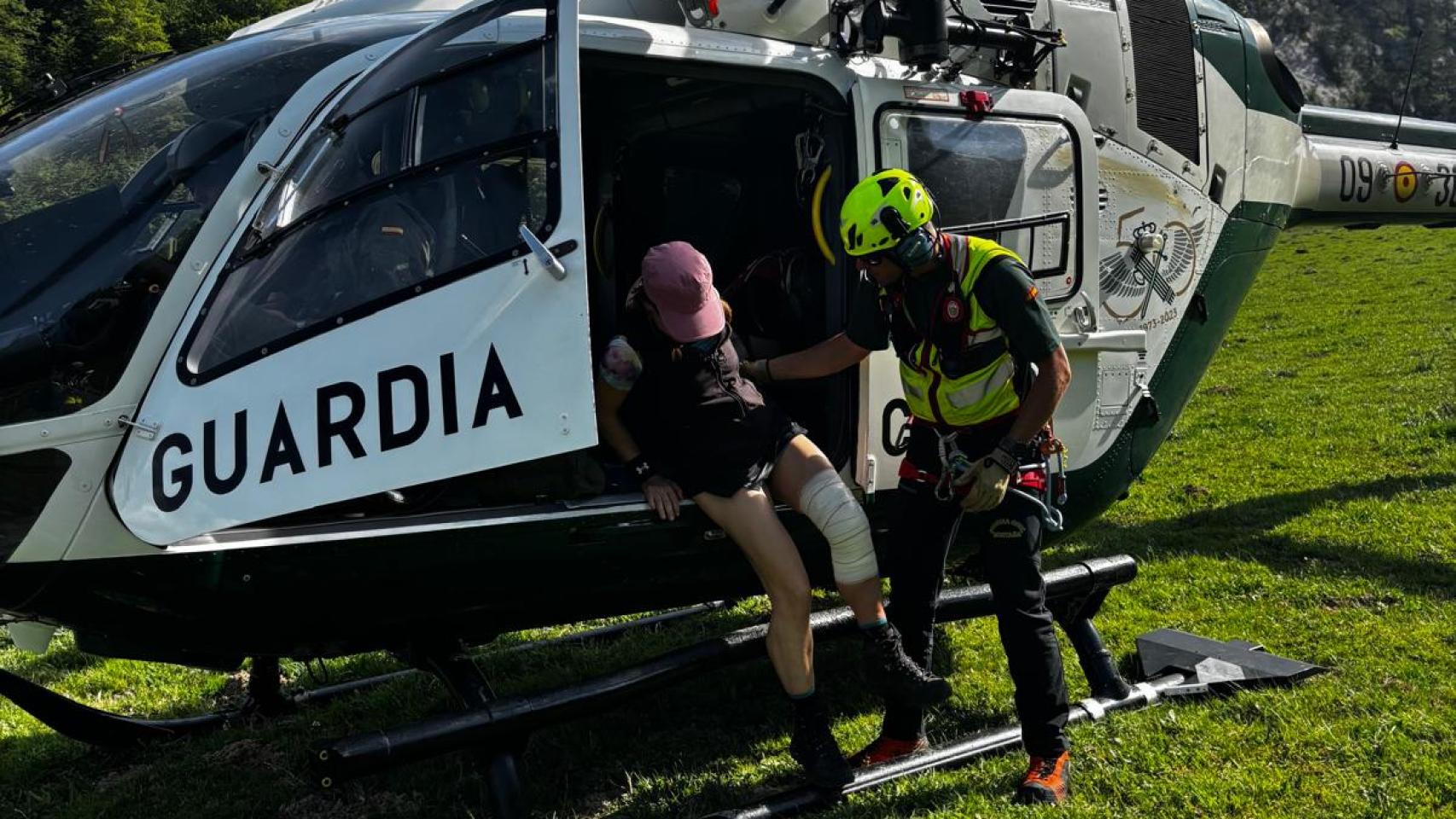 Rescate senderista Pico Petrechema