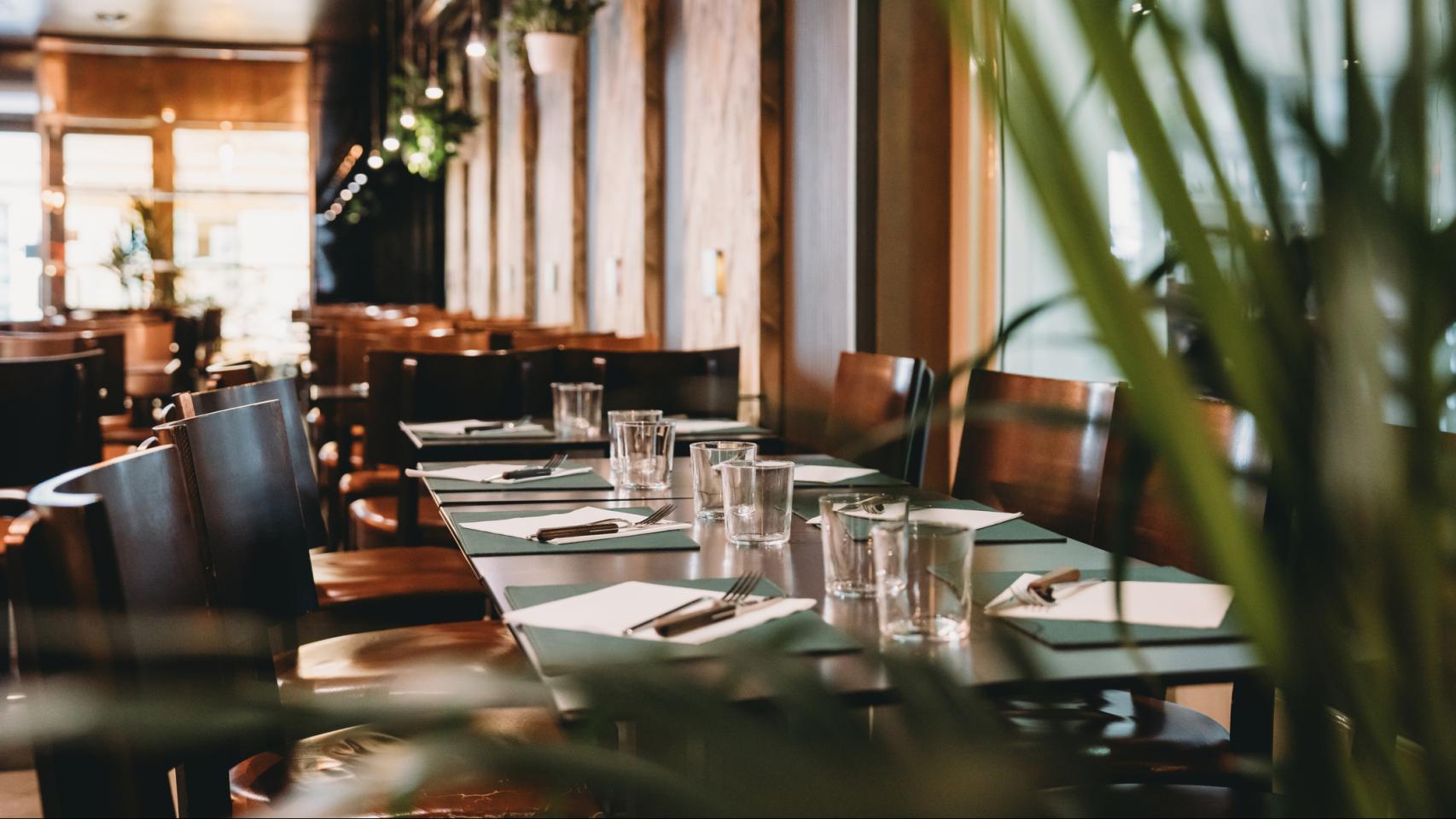 Imagen de archivo de un restaurante.