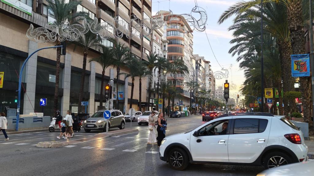 Una vista del centro de Alicante esta semana.