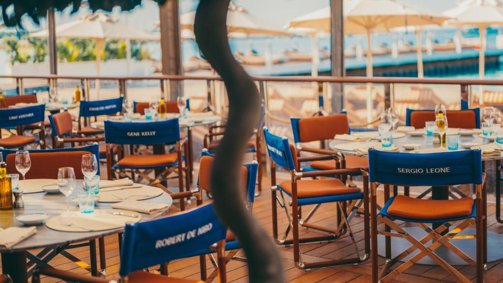 Restaurante de La Plage du Martinez.