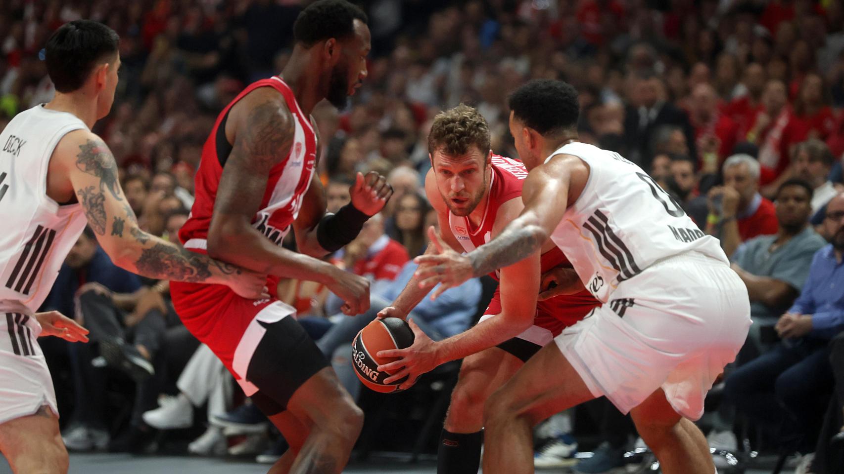 Olympiacos - Real Madrid, baloncesto hoy en directo | Horario, quintetos y última hora de la Euroliga