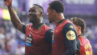 Bil Nsongo, autor de los goles del ascenso en Valladolid.